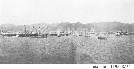 明治時代の日本 兵庫 神戸港 明治時代の日本 兵庫 神戸港 119838724