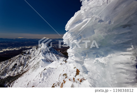 八ヶ岳連峰・赤岳山頂のエビのしっぽと阿弥陀岳・御嶽・乗鞍岳の眺め 八ヶ岳連峰・赤岳山頂のエビのしっぽと阿弥陀岳・御嶽・乗鞍岳の眺め 119838812