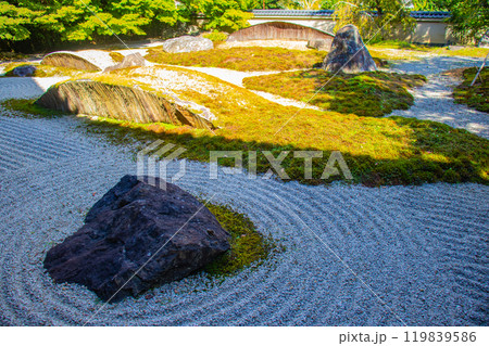 【京都風景】実相院　枯山水のこころのお庭 119839586