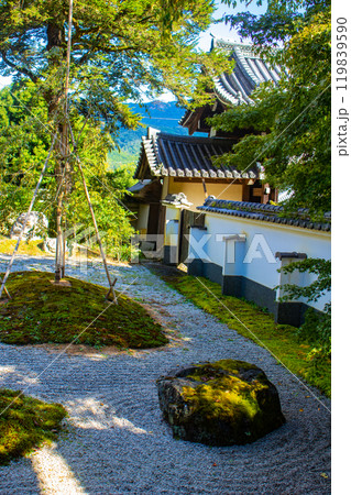 【京都風景】実相院 枯山水のこころのお庭 【京都風景】実相院 枯山水のこころのお庭 119839590