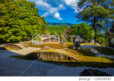 【京都風景】実相院 枯山水のこころのお庭 【京都風景】実相院 枯山水のこころのお庭 119839593