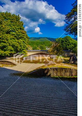 【京都風景】実相院 枯山水のこころのお庭 【京都風景】実相院 枯山水のこころのお庭 119839596
