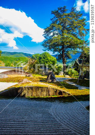 【京都風景】実相院 枯山水のこころのお庭 【京都風景】実相院 枯山水のこころのお庭 119839597