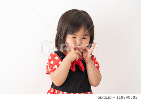 子供 不機嫌 子供 不機嫌 119840388
