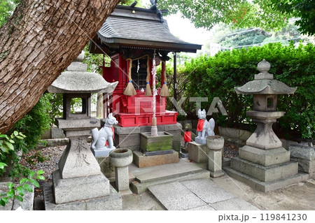 倉敷城15 城山稲荷神社 119841230