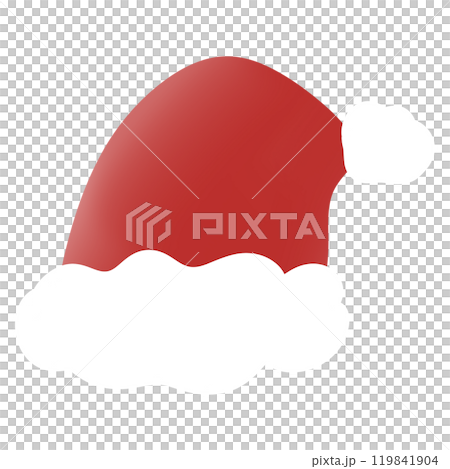 Red Santa Claus Hat Cartoon illustration Christmas Cartoon Red Santa Claus Hat Cartoon illustration Christmas Cartoon 119841904
