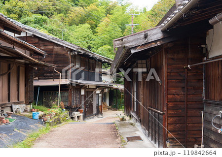 長野県/大妻籠のレトロな家並み【旧中山道・木曽路】 長野県/大妻籠のレトロな家並み【旧中山道・木曽路】 119842664
