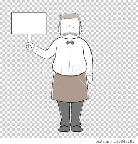 咖啡叔叔的招牌告示（摩卡） 119843193