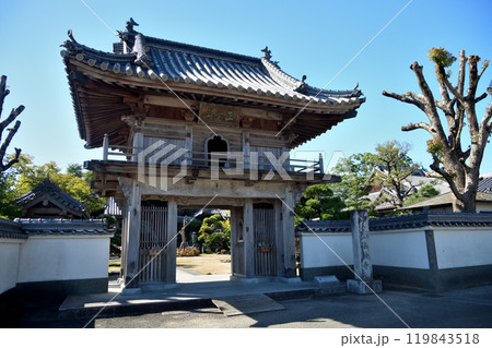 第9番札所 正覚山 菩提院 法輪寺(山門)　【徳島県阿波市土成町】 119843518