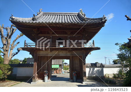 第9番札所 正覚山 菩提院 法輪寺(山門)　【徳島県阿波市土成町】 119843523