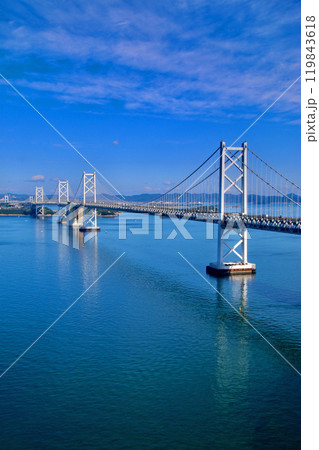 瀬戸大橋・瀬戸大橋タワーからの眺望（香川県・坂出市） 119843618