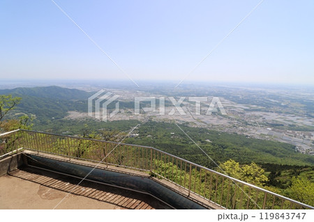 2024年5月の茨城県の筑波山の男体山山頂からの景色 2024年5月の茨城県の筑波山の男体山山頂からの景色 119843747