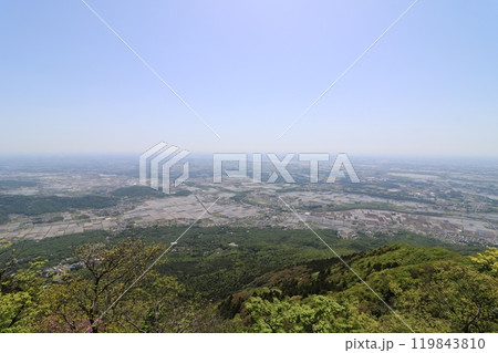 2024年5月の茨城県の筑波山の男体山山頂からの景色 2024年5月の茨城県の筑波山の男体山山頂からの景色 119843810
