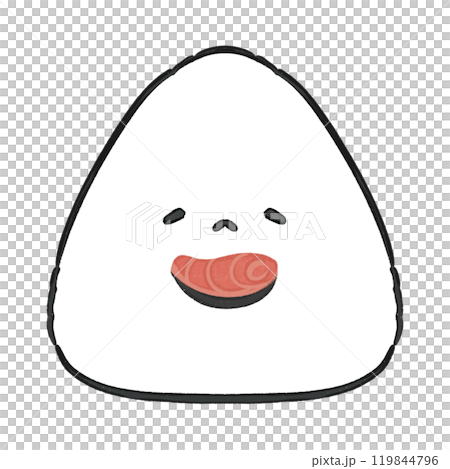 おにぎり鮭さん 119844796