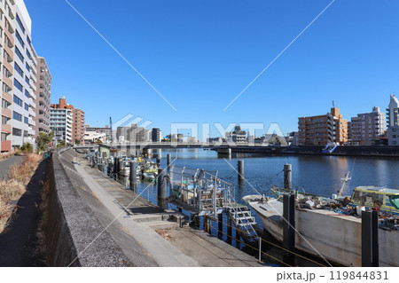 鶴見川（神奈川県横浜市鶴見区） 119844831