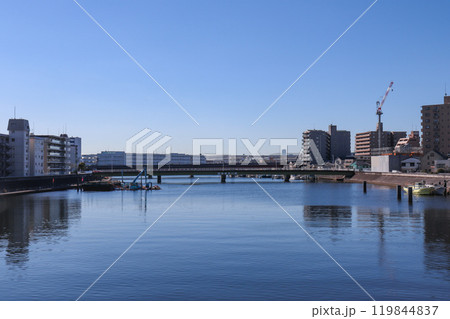 臨港鶴見川橋(神奈川県横浜市鶴見区) 臨港鶴見川橋(神奈川県横浜市鶴見区) 119844837