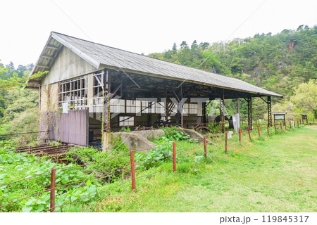 世界遺産「佐渡島（さど）の金山」　高任粗砕場　重文景「佐渡相川の鉱山及び鉱山町の文化的景観」 119845317