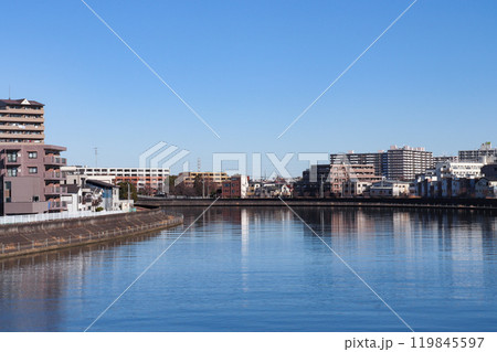 鶴見川（神奈川県横浜市鶴見区） 119845597