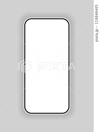 スマートフォンの正面イラスト スマートフォンの正面イラスト 119846485