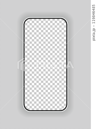 スマートフォンの正面イラスト スマートフォンの正面イラスト 119846485