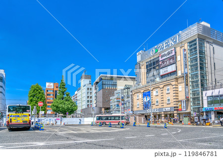 東京都調布市の都市風景 調布駅 東京都調布市の都市風景 調布駅 119846781