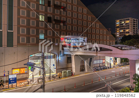 東京都文京区の都市風景 後楽園駅 東京都文京区の都市風景 後楽園駅 119848562