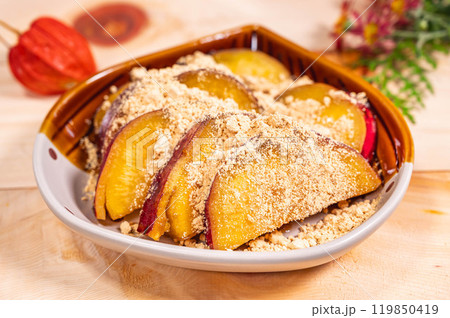 サツマイモの甘煮　きなこがけ 119850419