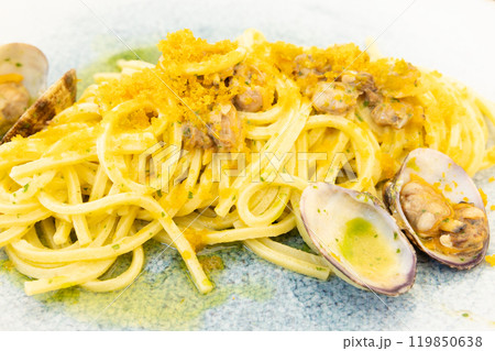 美味しいボンゴレパスタ 119850638