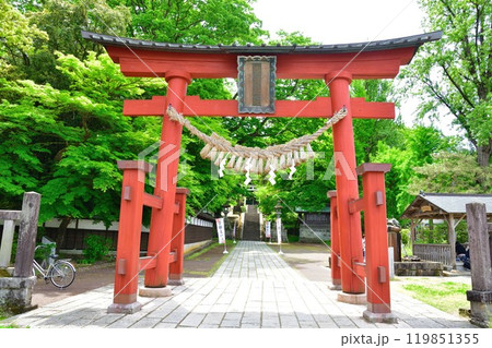 加茂山公園　青海神社（新潟県） 119851355