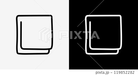 手描きの防災グッズ　セット 119852282