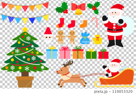 聖誕節例證集合 119853320