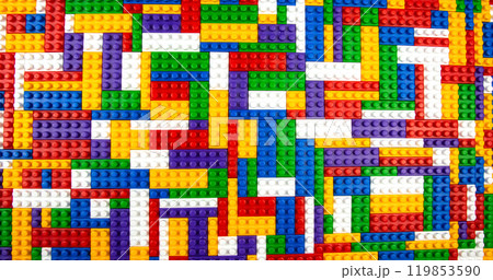 Abstract background texture of colored constructor blocks Abstract background texture of colored constructor blocks 119853590