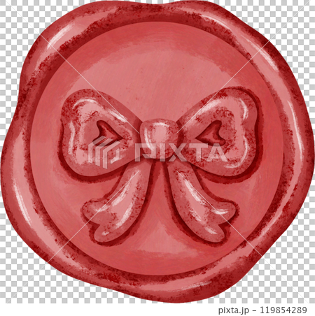 Coquette Red Bow Wax Seal Stamp Coquette Red Bow Wax Seal Stamp 119854289