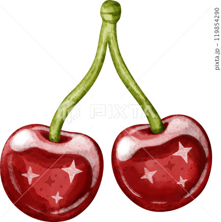 Coquette red cherries 119854290