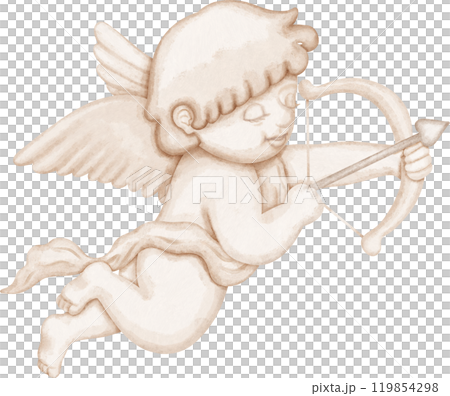 Coquette Vintage Cupid statue 119854298