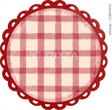 Coquette circle lace board 119854352
