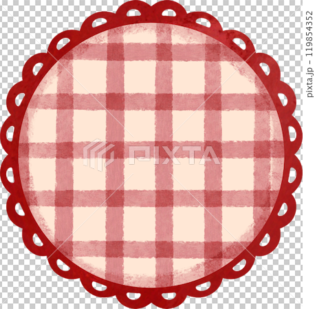 Coquette circle lace board 119854352