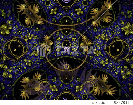 Abstract fractal image on the colorful background Abstract fractal image on the colorful background 119857031