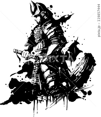 侍のイラスト素材 [119857444] - PIXTA