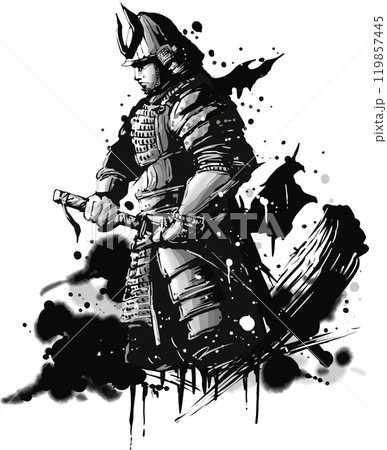 侍のイラスト素材 [119857445] - PIXTA