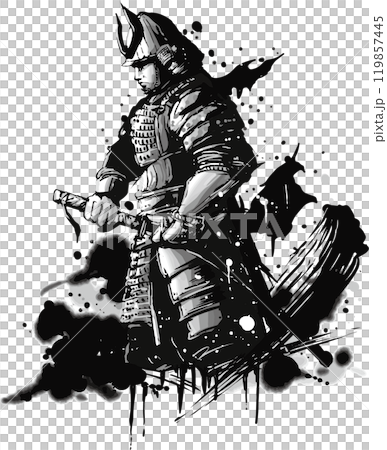 侍のイラスト素材 [119857445] - PIXTA