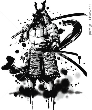 侍のイラスト素材 [119857447] - PIXTA