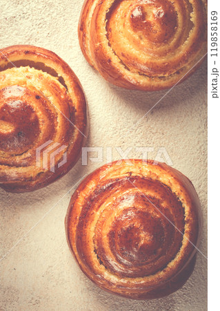 muffin with cottage cheese and coconut, brioche, pastries, breakfast, no people, 119858169