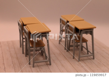 学校の机と椅子 イメージ 学校の机と椅子 イメージ 119859917