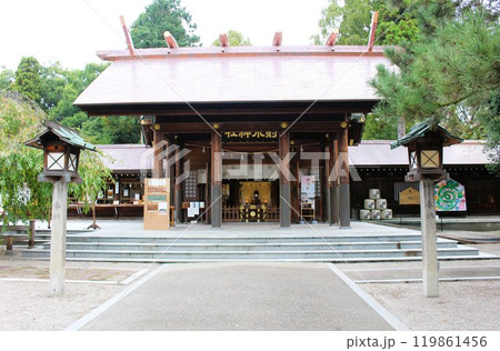射水神社　越中一宮　高岡古城公園　高岡市　富山県 119861456