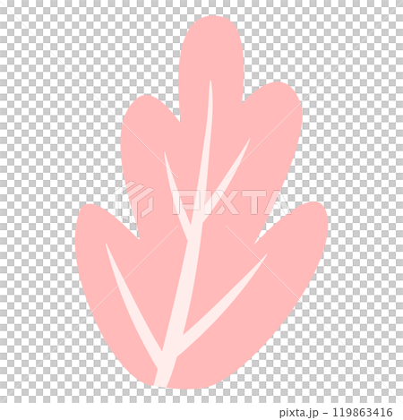 hand drawn leaves icon 119863416
