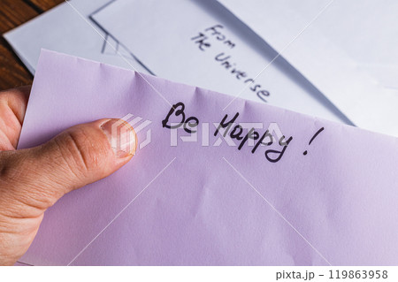 Spiritual message in the mail Photo 119863958