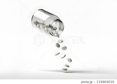 錠剤　瓶　薬　サプリ 119864019