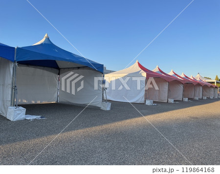 晴天イベント準備テント 119864168