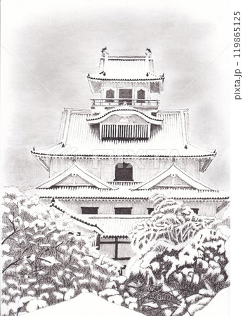 雪の城 雪の城 119865125